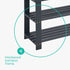 Bamboo 2-Tier Shoe Bench - Grey